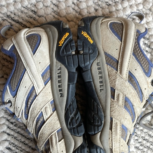 MERRELL Moab 2 Ventilator Hiking Shoes Blue Gray White Women’s Size 9 EU 40 - Picture 5 of 13